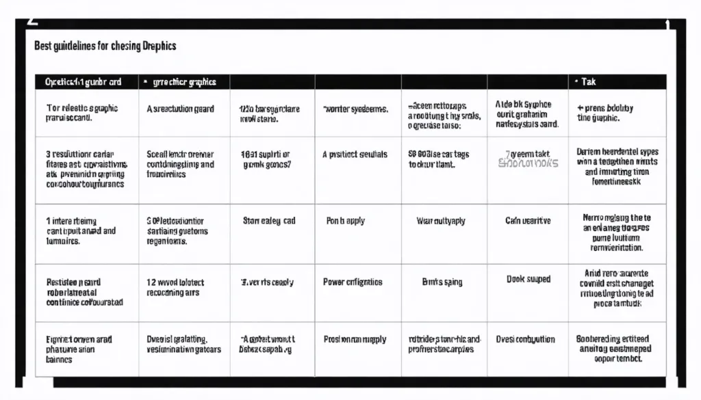 Лучшие ориентиры при выборе видеокарты: практический гид по выбору видеокарты с учетом разрешения, типа игр, рабочих задач, питания и общего баланса конфигурации