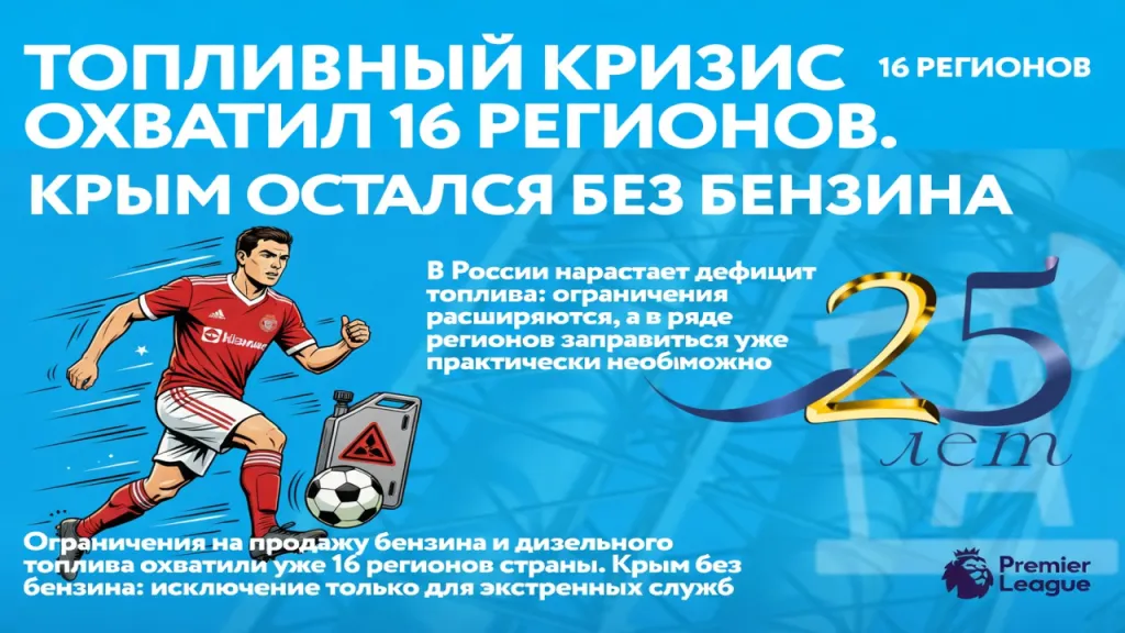 Топливный кризис охватил 16 регионов. Крым остался без бензина