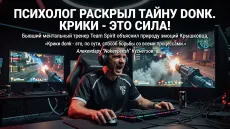 Психолог раскрыл тайну donk. Крики - это сила!
